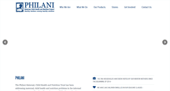 Desktop Screenshot of philani.org.za